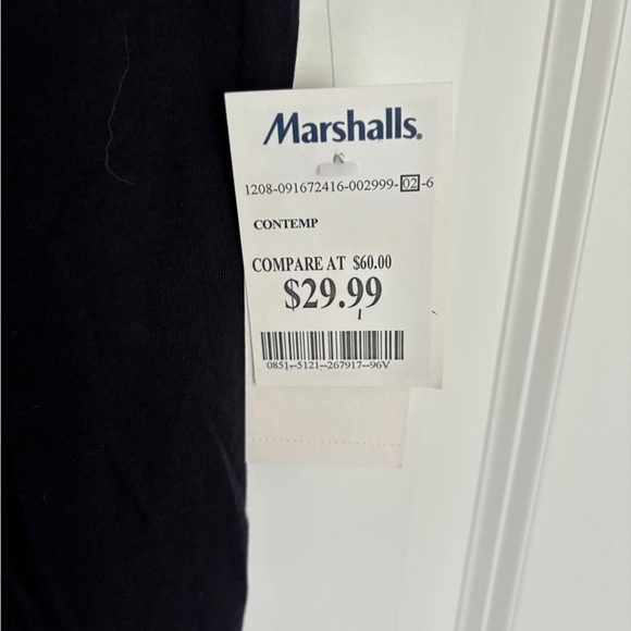 Vince Black Fitted Short Sleeve Tee - Picture 3 of 4